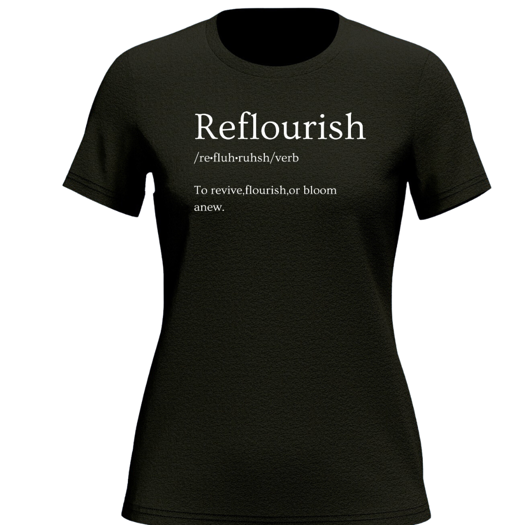 Reflourish Description T-shirt